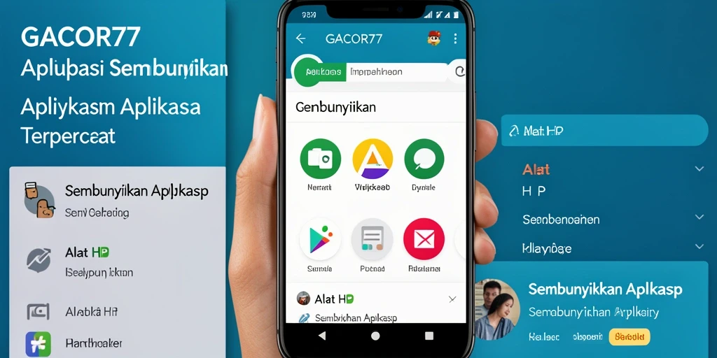Tampilan antarmuka pengguna GACOR77 yang sederhana dan intuitif.